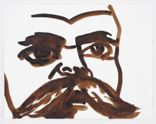 Nietzsche I (From the series “Mens Dier Ding” after Alfred Schaffer)